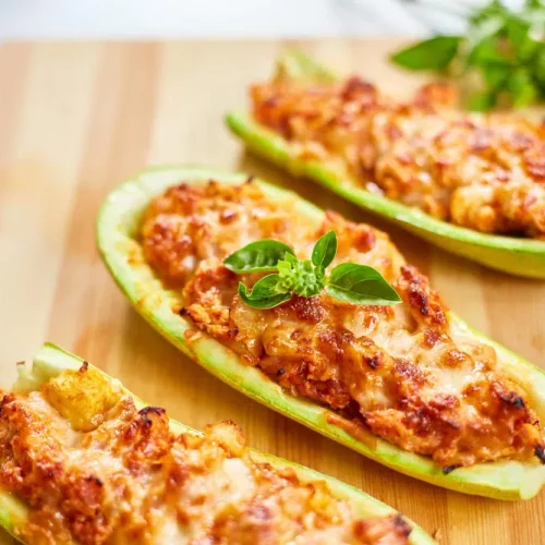 Courgettes farcies