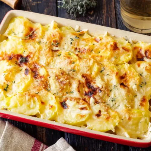 plat gratin dauphinois au cooeko et au four