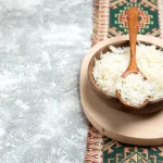 Riz pilaf servi dans un bol