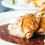 Cuisses de pintade avec sa sauce