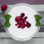 Faisselles aux fruits rouges