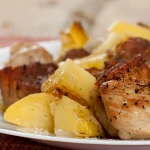 Filet mignon de veau aux pommes de terre