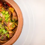 Tajine de poulet et d'agneau