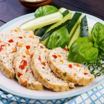 Tranche de terrine de poulet