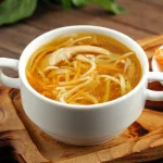 Soupe chinoise au poulet