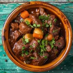 bol de ragoût de chevreuil