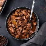 Assiette de carbonnade flamande
