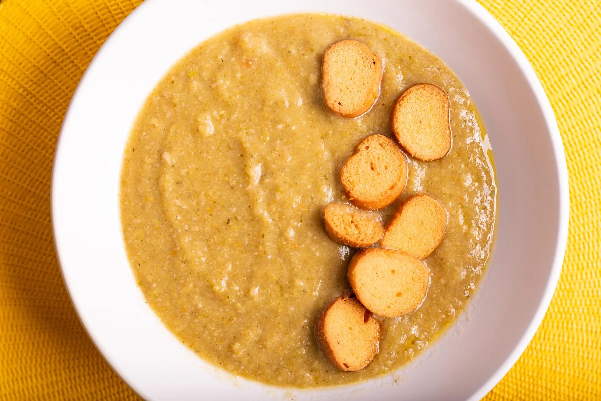 Soupe de pois chiche au Cookeo