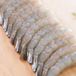 Crevettes pour la préparation de cette recette