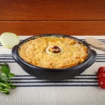 Plat de parmentier de cabillaud