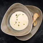 Bol de potage au mascarpone