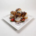 Assiette de profiteroles