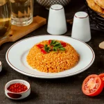 Assiette de boulgour à la turque