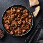 Assiette de carbonnade de boeuf