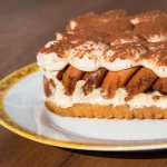 Part de tiramisu au spéculoos