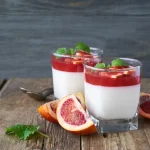Panna cotta pamplemousse