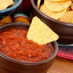 Bol de sauce salsa