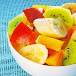 Bol de fruits nécessaire à cette préparation