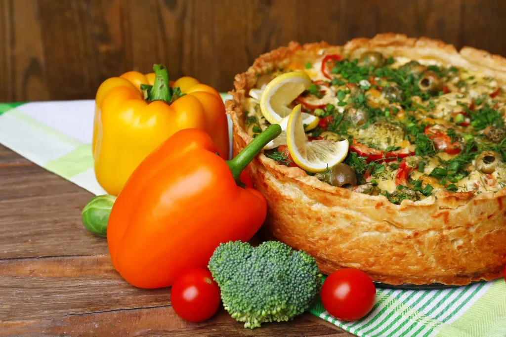 Tarte aux poivrons