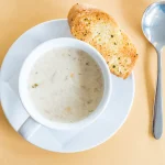 Bol de crème de topinambour