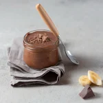Ramequin de crème nutella banane