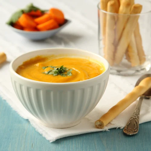Bol de velouté exotique