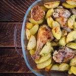 Plateau de poulet au romarin