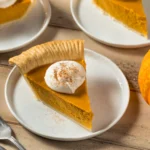 Part de tarte à la citrouille
